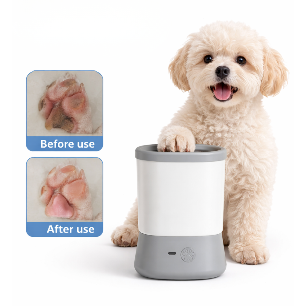Electric Pet Paw Cleaning Cup